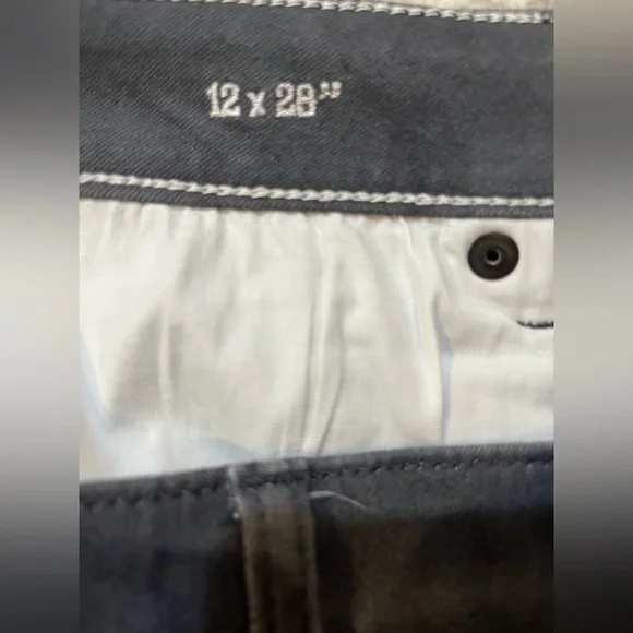 TOMMY BAHAMA WOMENS JEANS BORACAY GREY DENIM SIZE 12x28 - Picture 6 of 7